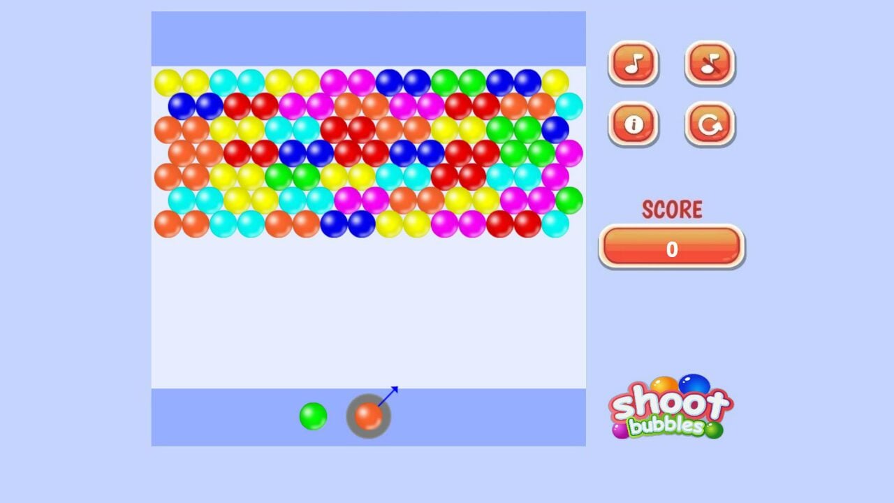 Shoot Bubbles Is a Free Online Bubble Shooter for Mobile and Desktop
