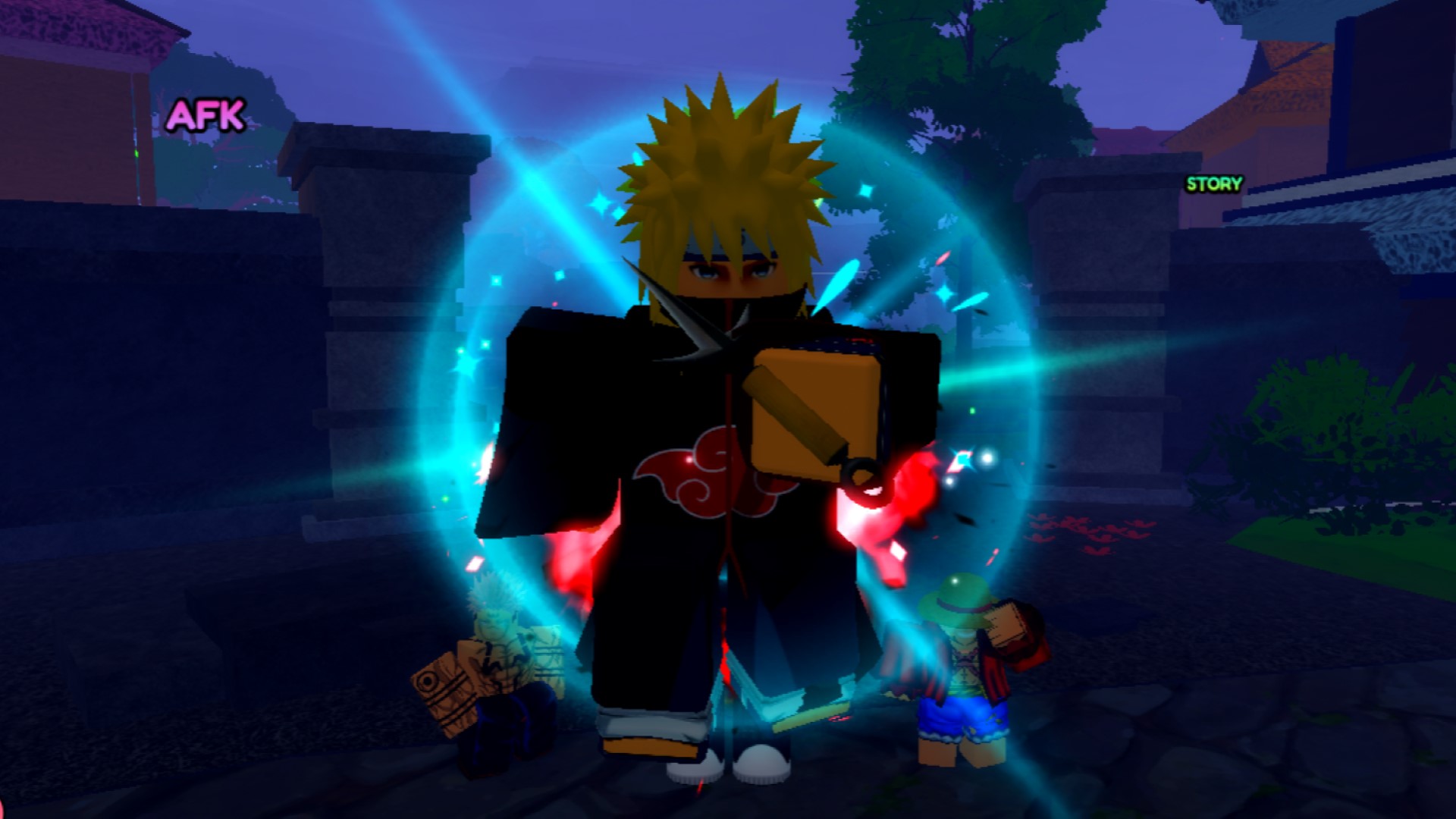 An image of the Minato Unit, known in-game as Flash, from Roblox game Anime Last Stand.