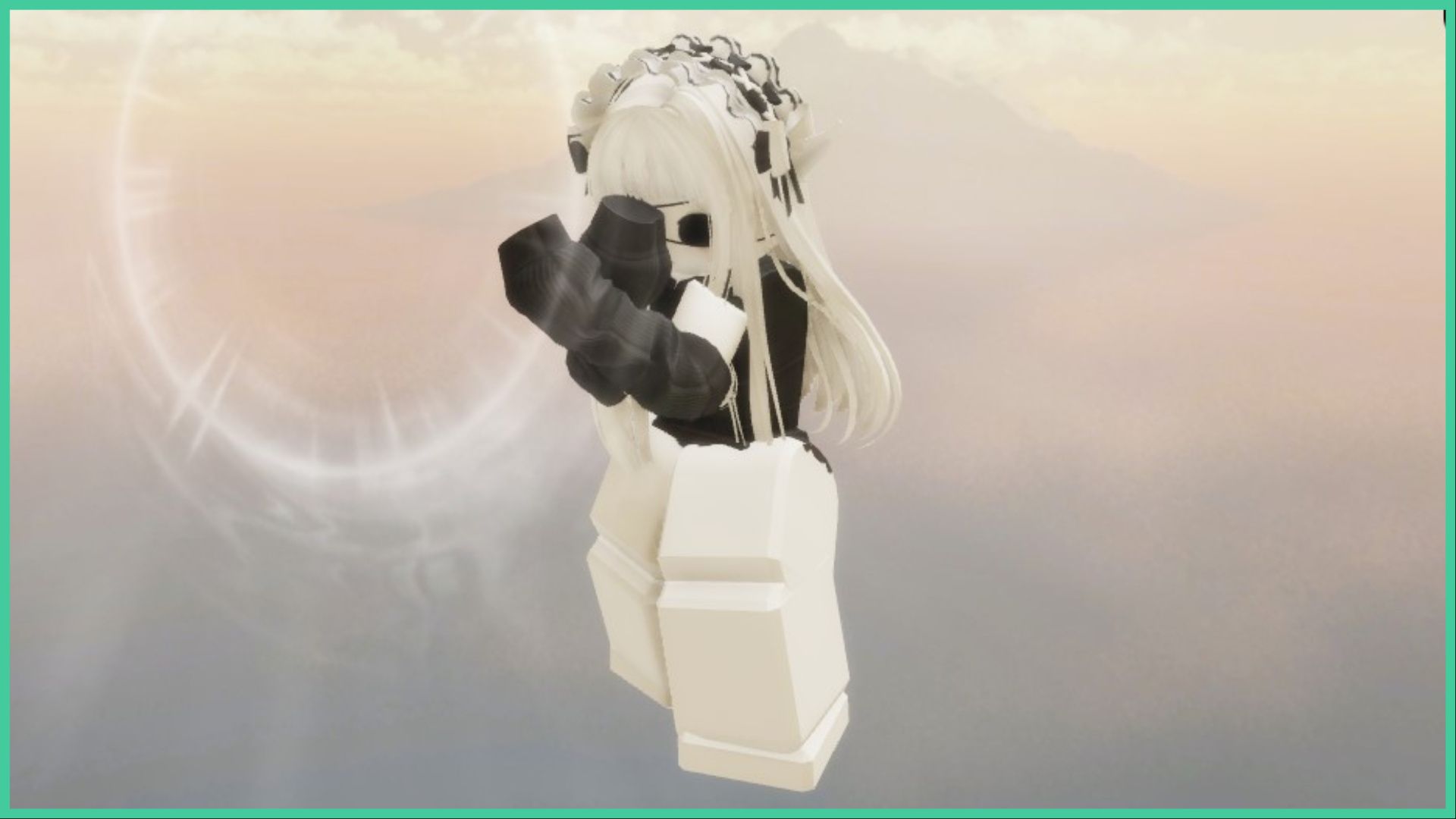 feature image for our boxing star simulator codes guide, the image features a screenshot of a roblox character holding their arms up to defend and strike a punch