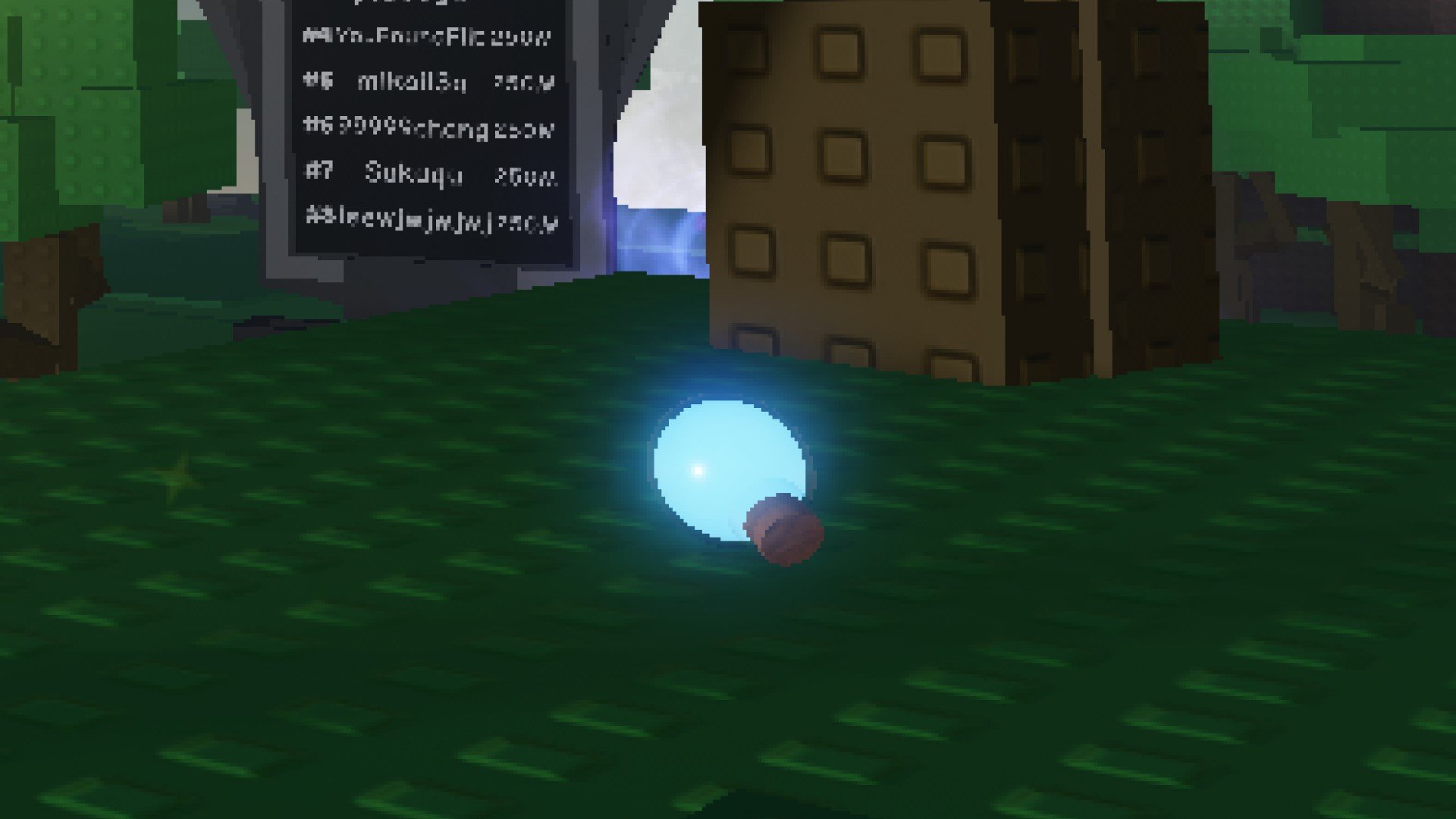 A Speed Potion lying on the ground in Roblox game Sols RNG.