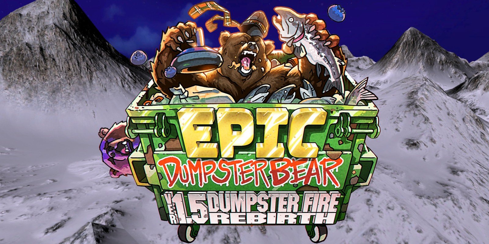 Epic Dumpster Bear 1.5 DX: Dumpster Fire Rebirth [Switch] Review – Grin and Bear it