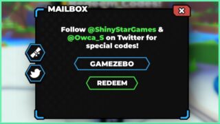 image shows the in-game redeemable page with gamezebo written into the redeem box image shows the in-game redeemable page with gamezebo written into the redeem box
