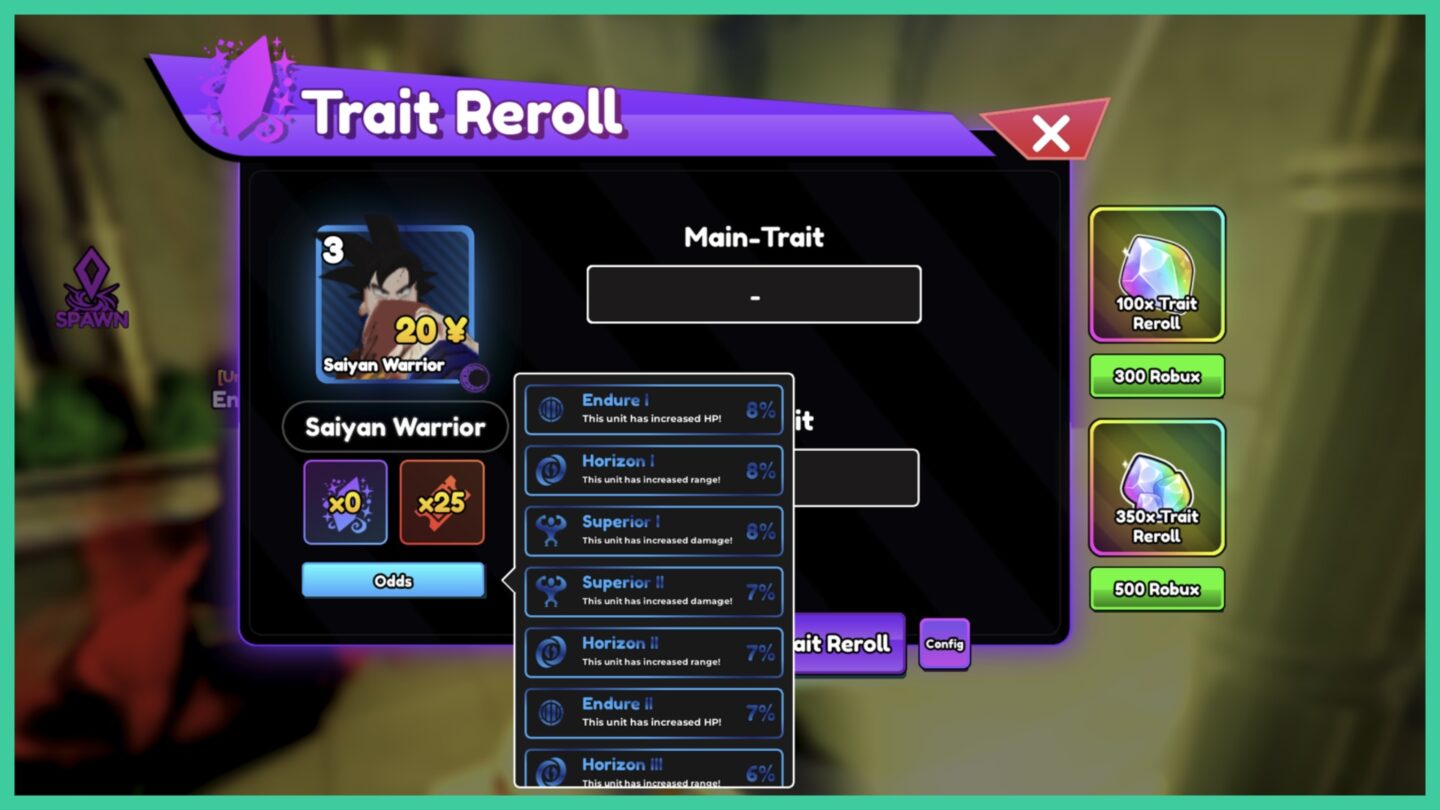 Anime Rangers X Traits – Abilities, Trait Rerolls, and More! – Gamezebo