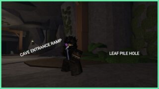 image shows a diagram for finding the secret cave image shows a diagram for finding the secret cave