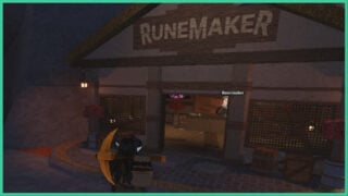 The Runemaker shop in the Forgotten Kingdom in The Forge.