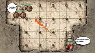 Image for our feature on the most overrated spells in D&D 5e. It shows a screenshot from the Roll20 VTT, with a mage throwing a fireball effect towards a group of scarecrows, with a druid stood in the middle. The mage is saying 'You will be missed, my friend!' While the Druid is saying 'I hate you so much.' Image for our feature on the most overrated spells in D&D 5e. It shows a screenshot from the Roll20 VTT, with a mage throwing a fireball effect towards a group of scarecrows, with a druid stood in the middle. The mage is saying 'You will be missed, my friend!' While the Druid is saying 'I hate you so much.'