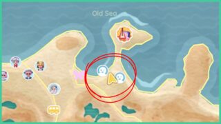 The location of the Penguin trough, highlighted on the Heartopia map. The location of the Penguin trough, highlighted on the Heartopia map.