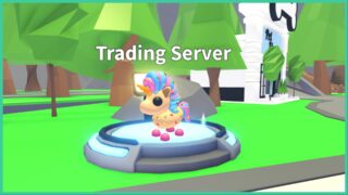 image shows the trading server portal with a candicorn on top image shows the trading server portal with a candicorn on top
