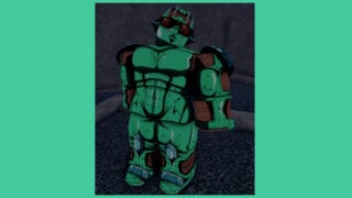The Torquoise skin for the Stone Free Stand in Bizarre Lineage.