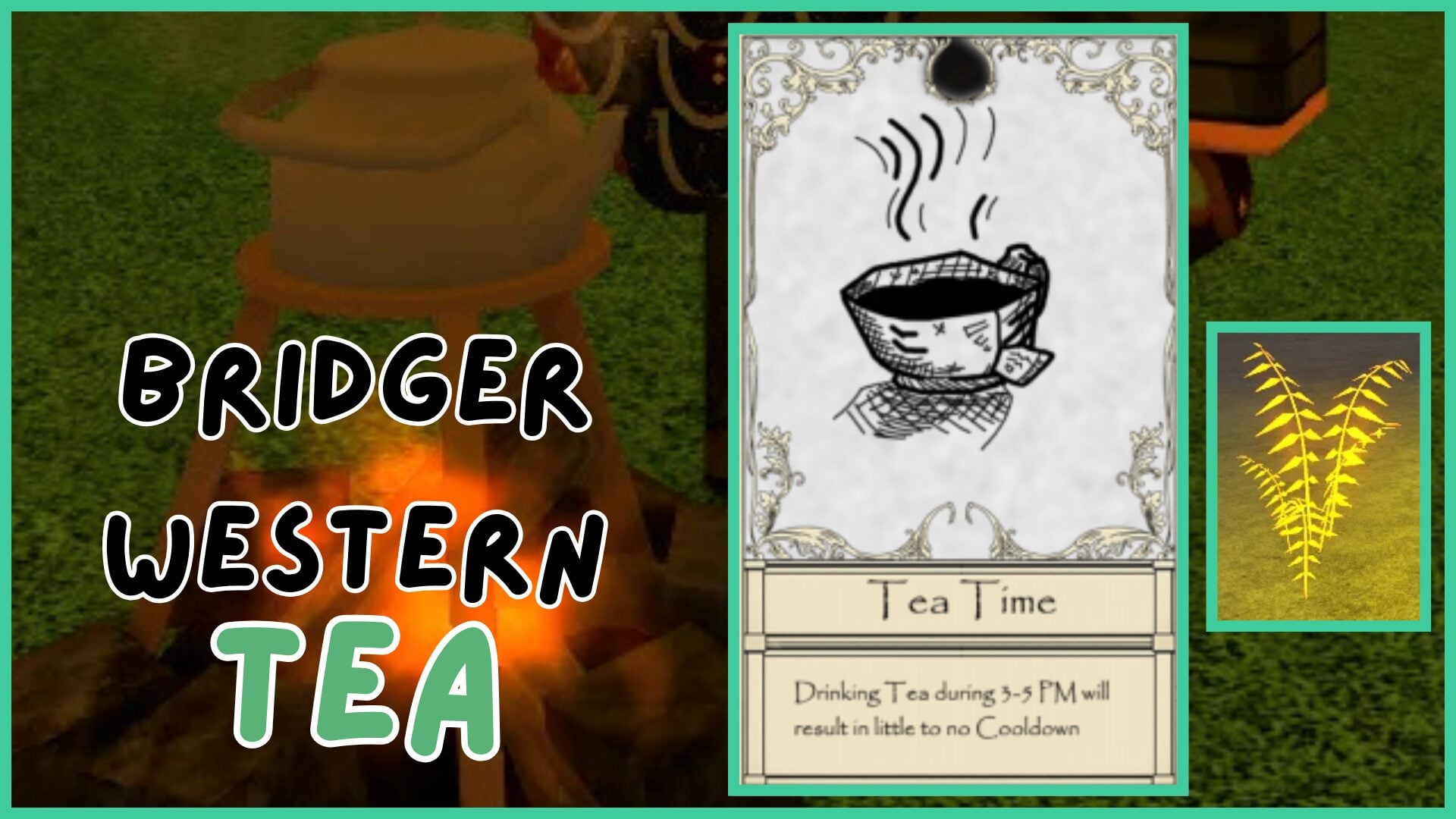 All Bridger Western Tea Buffs – Tea Leaf Locations