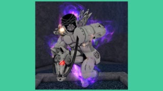 The Grayscale Skin for the Made in Heaven Stand in Bizarre Lineage.