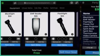 images shows the equipment store in demonology images shows the equipment store in demonology