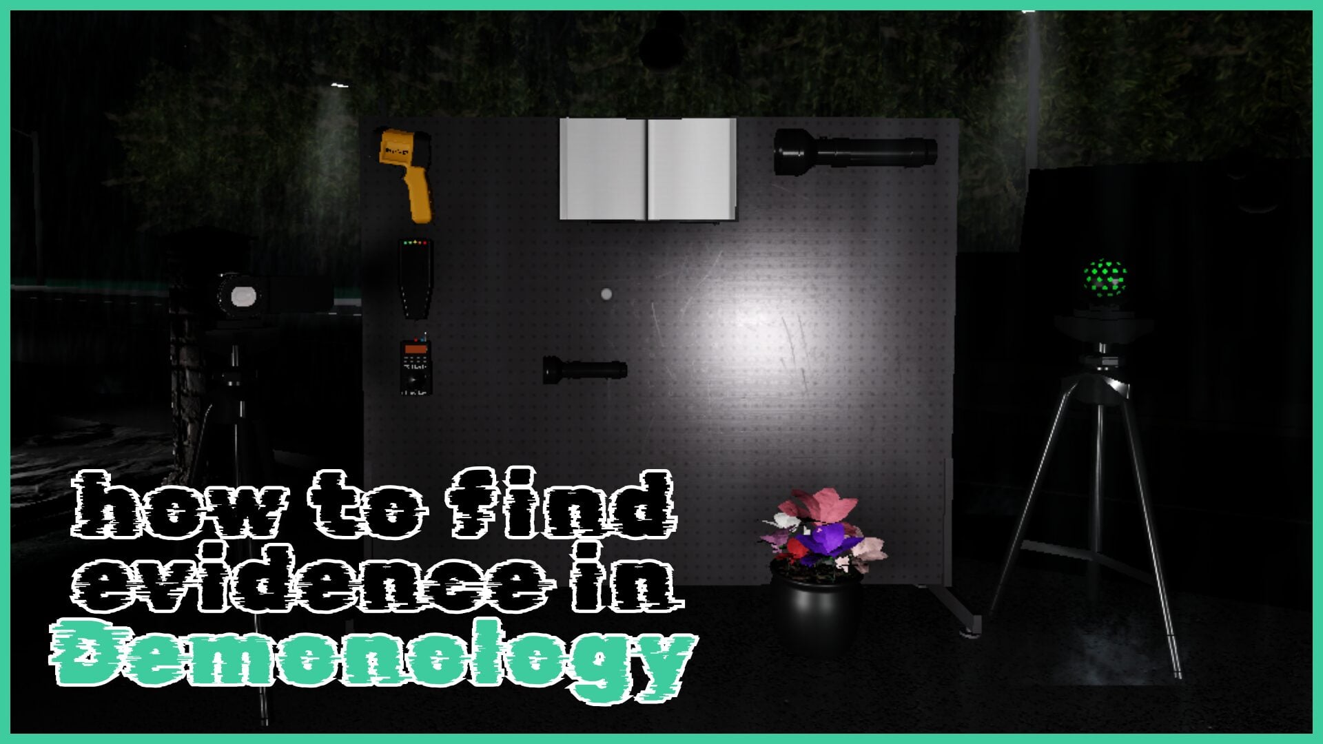 How to Find Evidence in Demonology [Roblox]