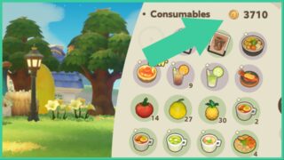 image shows an open inventory with an arrow pointing to the players dough image shows an open inventory with an arrow pointing to the players dough
