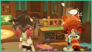 image shows a player looking at yunguo with a speech bubble above her head image shows a player looking at yunguo with a speech bubble above her head