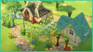 image shows two homes next to one another surrounded by flora and decor image shows two homes next to one another surrounded by flora and decor