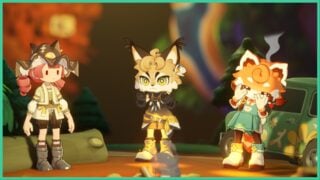 image shows the starsea voyage exploration page with two villagers and the player image shows the starsea voyage exploration page with two villagers and the player