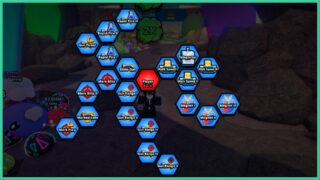 image shows the slime gun upgrade skill tree in the upgrades menu image shows the slime gun upgrade skill tree in the upgrades menu