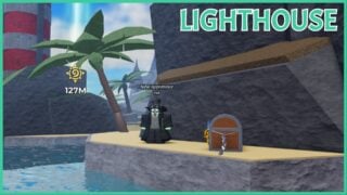 image shows the lighthouse chest location image shows the lighthouse chest location