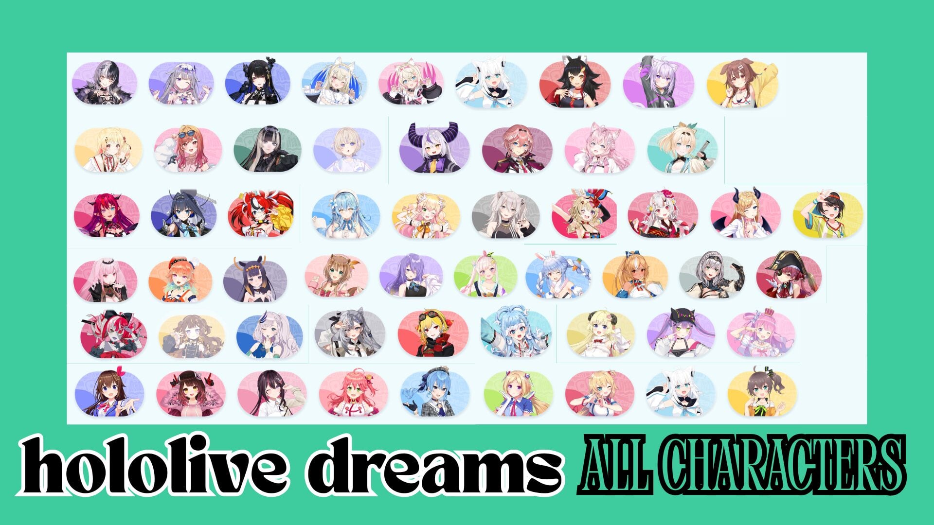 All Hololive Dreams Characters [Who’s Missing?]